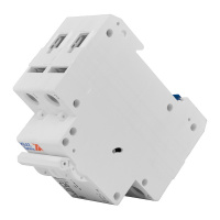 Выключатель автоматический двухполюсный 20А C 4.5кА AC OptiDin BM63-2C20-4.5-УХЛ3 КЭАЗ 326804