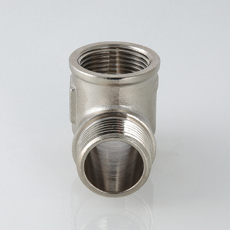 Тройник ВВН 1/2'х1/2'х1/2' переходной, никелированный VALTEC VTr.134.N.0004 S13410004