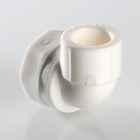 Угольник 25 х 3/4' ВР комбинированный, полипропиленовый, белый VALTEC VTp.752.0.02505 PV7522505