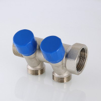 Коллектор 1' х 3 выхода 3/4' ЕК с вентилями VALTEC VTc.560.NE.060503 O58004163