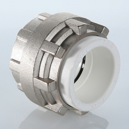 Соединение разборное 20 мм полипропиленовое PPR белое VALTEC VTp.763.0.020 PV7632000  