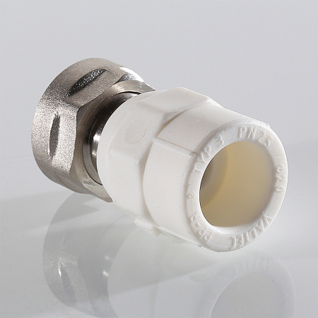 Муфта с накидной гайкой PPR 20 х 3/4 евроконус VALTEC VTp.708.E.02005 PV708200E