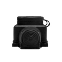 Колодка '''' 2-х местная однофазная с заглушками ''КОМПАКТ'' с/з каучук 16А 250В IP44 еврослот UNIVersal 1788