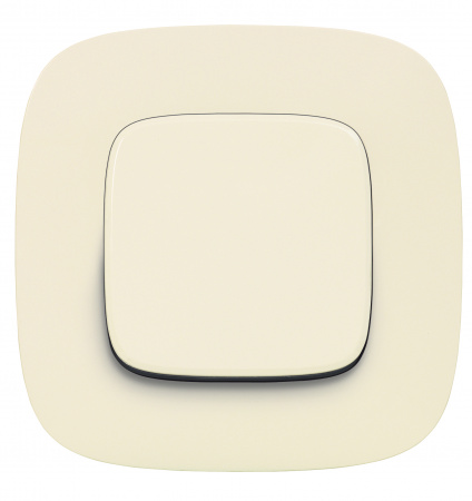 755006 Valena ALLURE Лицевая панель для выключателей одноклавишных Слоновая кость Legrand 