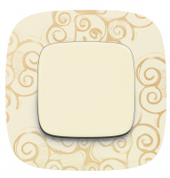 Valena ALLURE Лицевая панель для выключателей одноклавишных Слоновая кость Legrand 755006