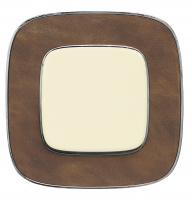 Valena ALLURE Лицевая панель для выключателей одноклавишных Слоновая кость Legrand 755006