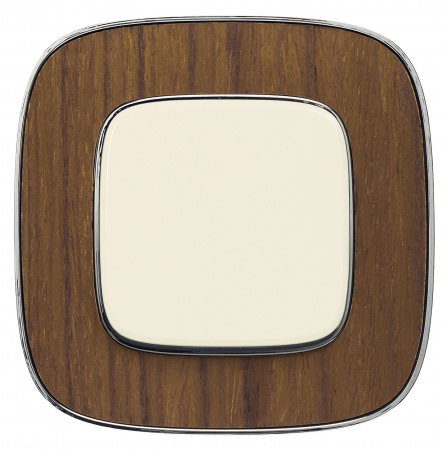 755006 Valena ALLURE Лицевая панель для выключателей одноклавишных Слоновая кость Legrand 