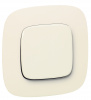 755006 Valena ALLURE Лицевая панель для выключателей одноклавишных Слоновая кость Legrand 