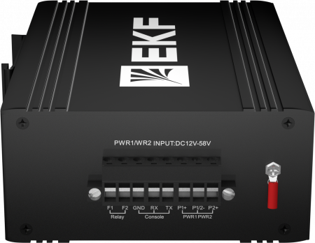 Коммутатор промышленный управляемый уровня L2 ML2-8GTP, 8 портов 10/100/1000Base-T(X) RJ45 c PoE, монтаж на динрейку TSX EKF TSX-ML2-8GTP