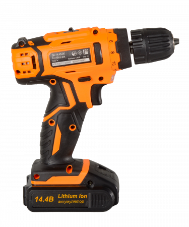 72/14/8 Дрель-шуруповерт аккумуляторная ДА-14.4Л-2К (2.0 А/ч) Вихрь 