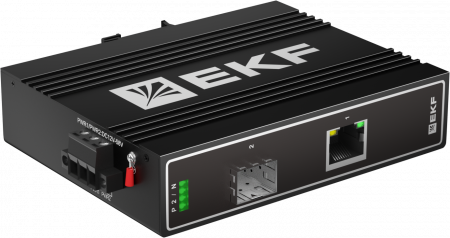 Медиаконвертер 10/100Base-TX в 100Base-X SFP TSX EKF TSX-MC-1GX1GT-SFP