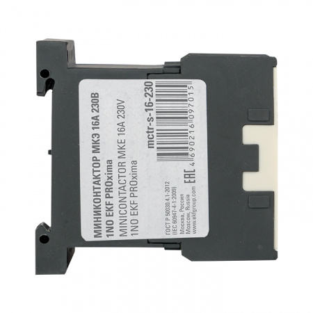 Mctr-s-16-230 Миниконтактор МКЭ 16А 230В 1NO PROxima EKF 