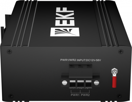 Коммутатор промышленный неуправляемый U-8GT, 8 портов 10/100/1000Base-T(X) RJ45, монтаж на динрейку TSX EKF TSX-U-8GT