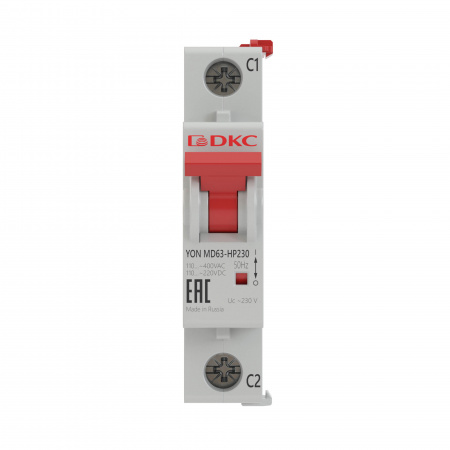 MD63-HP230 Независимый расцепитель YON MD63-НР230 DKC 