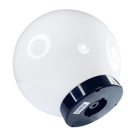 1030480148 Светильник НТУ-06-75-01 (Шар) d.300 опаловый ПММА/корпус черный ИУ Элетех 