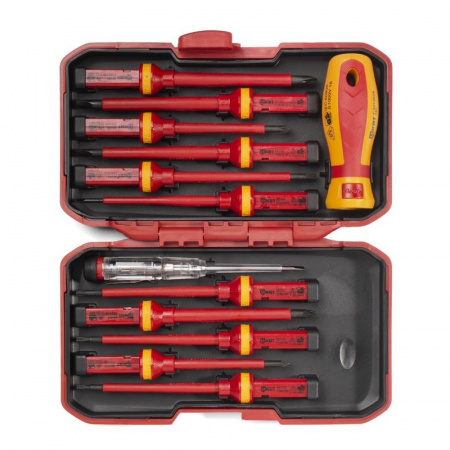 78615 Набор диэлектрических отверток НИО-4412 серия ПРОФИ КВТ 