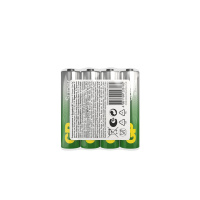 Батарейка алкалиновая GP Super Alkaline G-Tech 24А ААA - 4 шт. в пленке 1210