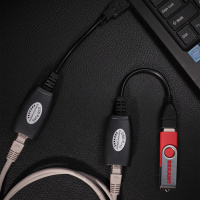 Удлинитель USB по витой паре (8p8c), REXANT 18-1176