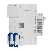 Выключатель автоматический двухполюсный 25А C 4.5кА AC OptiDin BM63-2C25-4.5-УХЛ3 КЭАЗ 326805
