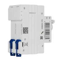Выключатель автоматический двухполюсный 10А C 4.5кА AC OptiDin BM63-2C10-4.5-УХЛ3 КЭАЗ 326802