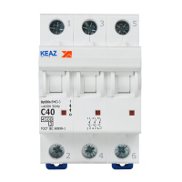 Выключатель автоматический трехполюсный 40А C 4.5кА AC OptiDin BM63-3C40-4.5-УХЛ3 КЭАЗ 326816