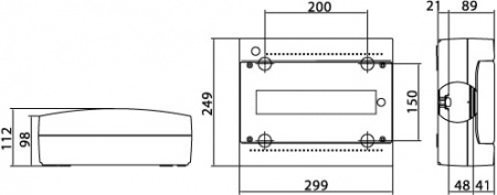Профиль С-образный 41х41х3000 LAS BPL DKC BPL4130