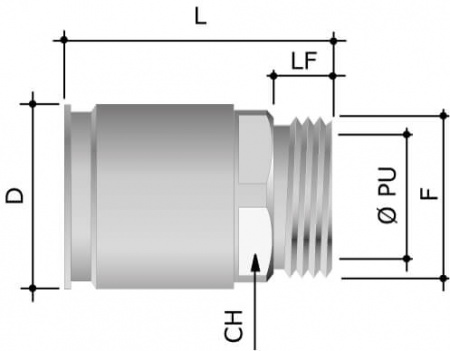 01006 Угол Т-образный 110х50 IN-Liner FRONT DKC 