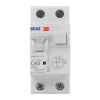 328102 Выключатель автоматический дифференциального тока АВДТ с защитой от сверхтоков 2П 40А 30мА AC 4.5кА OptiDin D63-22C40-AC-У3 КЭАЗ 