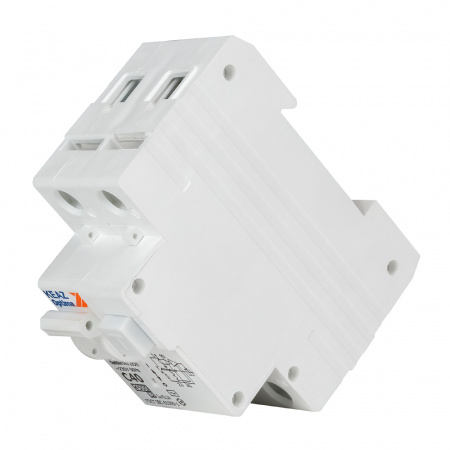 Выключатель автоматический дифференциального тока АВДТ с защитой от сверхтоков 2П 40А 100мА AC 4.5кА OptiDin D63-23C40-AC-У3 КЭАЗ 328109