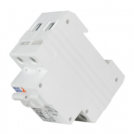 328098 Выключатель автоматический дифференциального тока АВДТ с защитой от сверхтоков 2П 16А 30мА AC 4.5кА OptiDin D63-22C16-AC-У3 КЭАЗ 