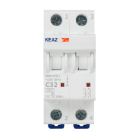 Выключатель автоматический двухполюсный 32А C 4.5кА AC OptiDin BM63-2C32-4.5-УХЛ3 КЭАЗ 326806
