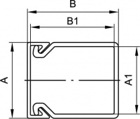 Муфта труба-коробка DN 17мм М20х1.5 полиамид черная DKC PAM17M20N