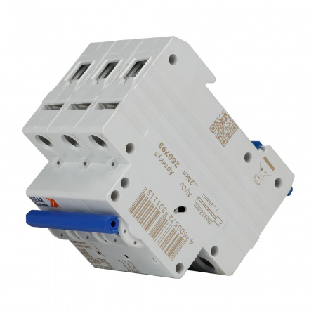 Выключатель автоматический трехполюсный 20А C 6кА AC OptiDin BM63-3C20-УХЛ3 КЭАЗ 260793