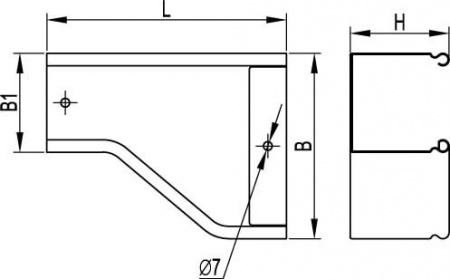 Крышка на лоток 300 мм L=3000мм с заземлением DKC 35525