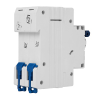 Выключатель автоматический двухполюсный 10А C 6кА AC OptiDin BM63-2C10-УХЛ3 КЭАЗ 260597