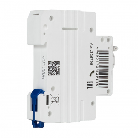 326798 Выключатель автоматический однополюсный 40А C 4.5кА AC OptiDin BM63-1C40-4.5-УХЛ3 КЭАЗ 