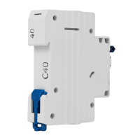 Выключатель автоматический однополюсный 40А C 6кА AC OptiDin BM63-1C40-УХЛ3 КЭАЗ 260510