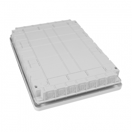 Щит распределительный встраиваемый пластиковый 54 модуля ЩРВ-п-54 OptiBox P-BVK-2-54-IP41 КЭАЗ 117960