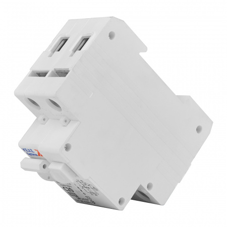 328099 Выключатель автоматический дифференциального тока АВДТ с защитой от сверхтоков 2П 20А 30мА AC 4.5кА OptiDin D63-22C20-AC-У3 КЭАЗ 