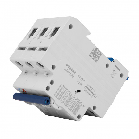 Выключатель автоматический трехполюсный 50А C 6кА AC OptiDin BM63-3C50-УХЛ3 КЭАЗ 260800