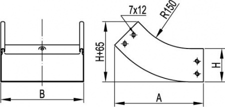 Вилка кабельная IP67 32A 2P+E 230В DKC DIS2183233