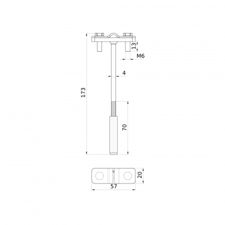 Кабель-канал 110х50мм черный DKC 01050A