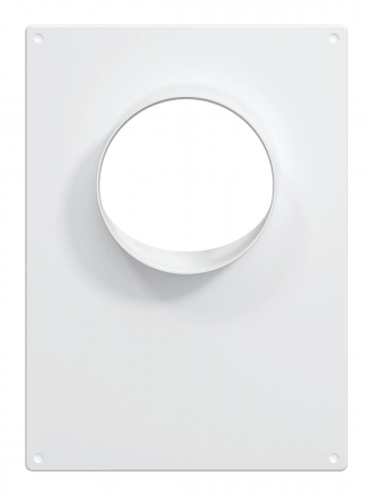 Площадка торцевая пластиковая 180х250 фланец D130 ERA 130ПТП