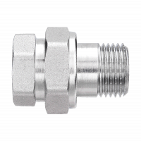 Сгон разъемный ВН 1'1/2 прямой (американка), никелированный AQUALINK 02591