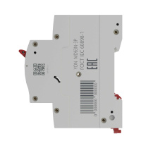 Выключатель автоматический трёхполюсный 63А C 6кА DKC MD63N-3PC63