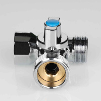 Кран шаровой 1/2' х 3/4' х 1/2' для подключения санитарных приборов VALTEC VT.256.N.04 AB2560405