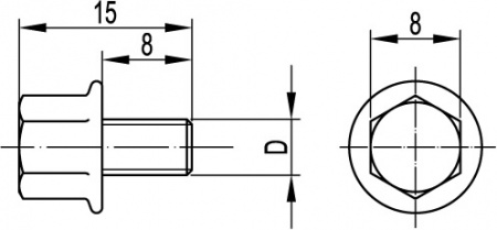 Угол плоский Т-образный  25х30 NTAN  IN-Liner DKC 01753