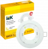 LIGHTING Светильник 4114 встраиваемый под лампу GX53 белый IEK LUVB0-GX53-1-K01