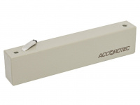 Замок электромагнитный , серый AccordTec ML-180K с планкой AT-02314