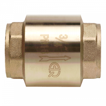 02341 Клапан обратный с латунным сердечником ВВ 1 AQUALINK 